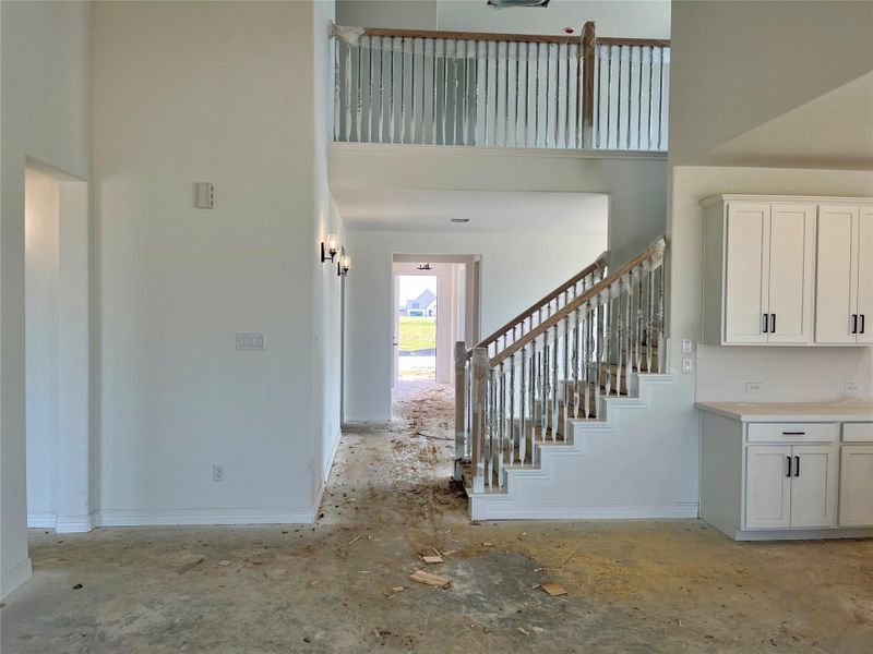 In-progress construction of a new home in Oakwood Estates, Waller, TX (Image 29).