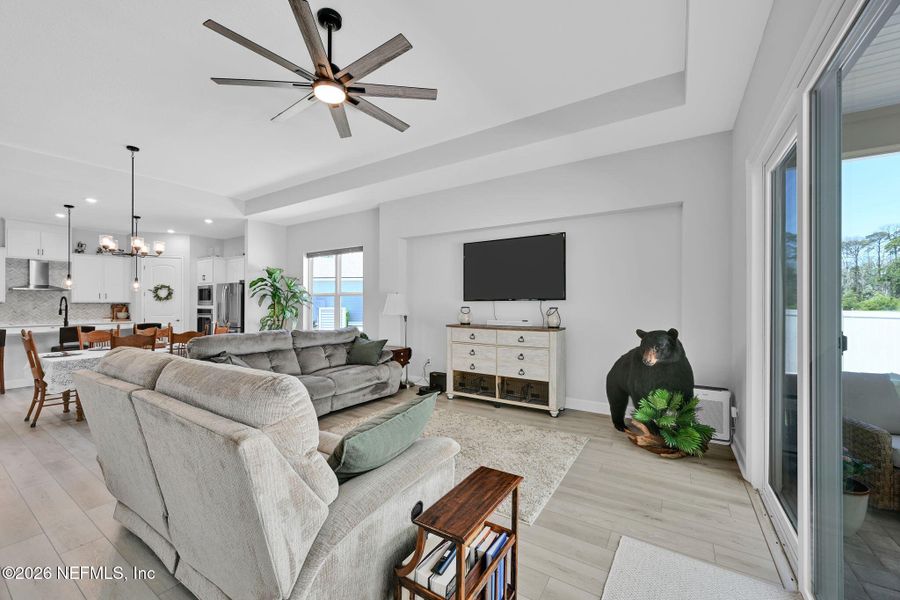 Furnished interior view inside a new home in , Yulee (Image 37).