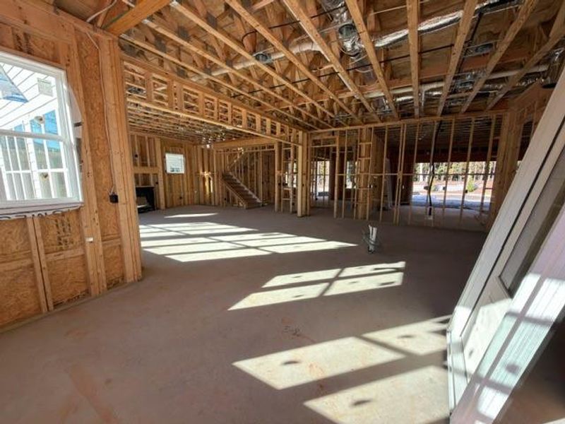 In-progress construction of a new home in , Marietta, GA (Image 16).