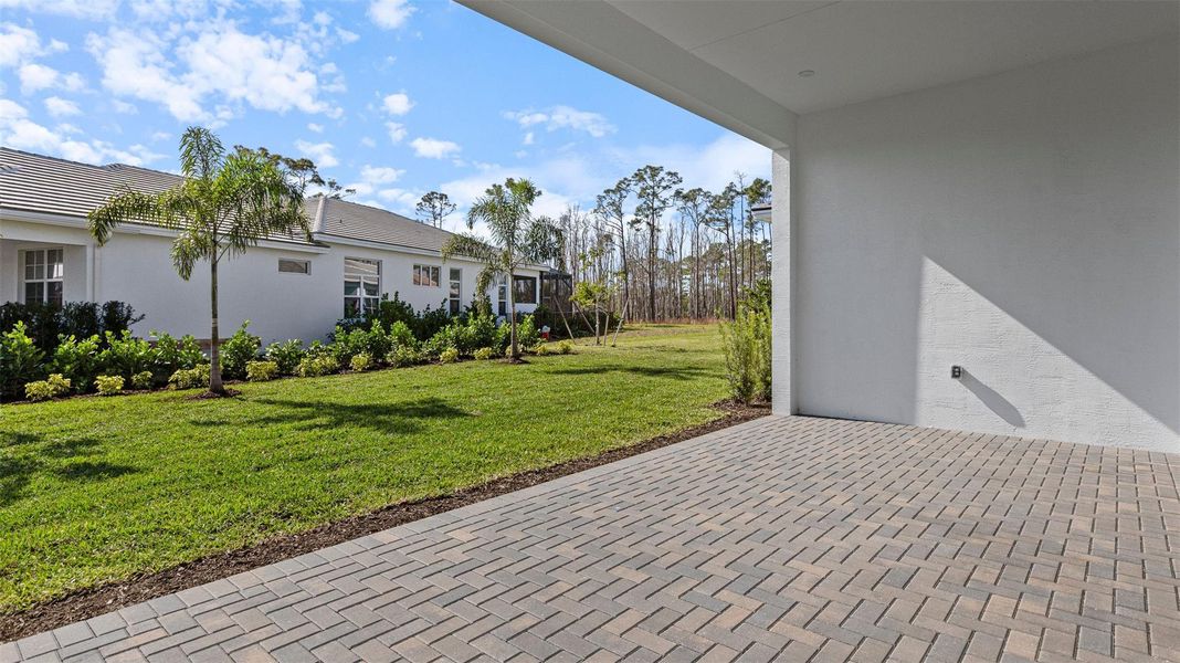 Exterior details and patio area of a home in Cove Royale, Stuart (Image 4).