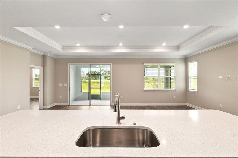 Furnished interior view inside a new home in , Ocala (Image 14).