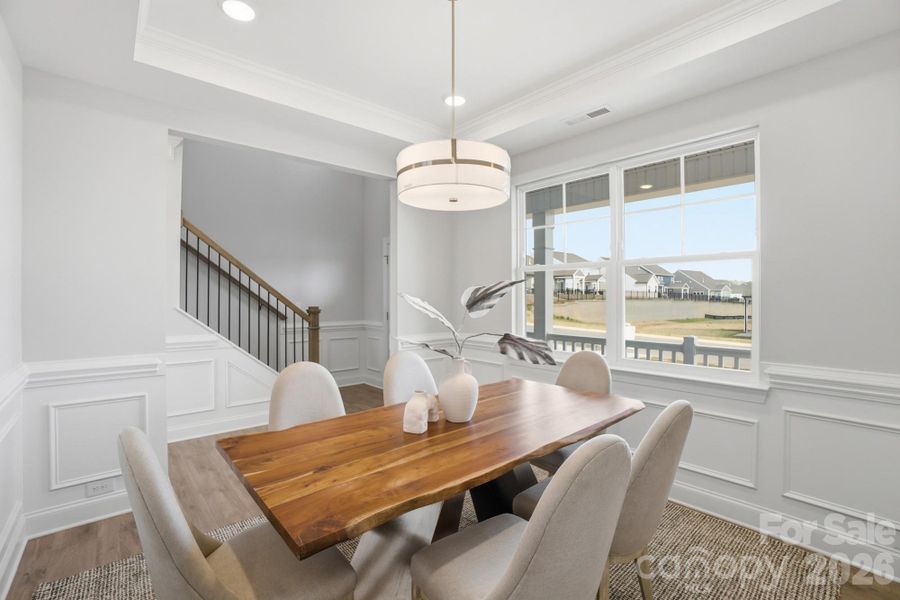 Furnished interior view inside a new home in The Meadows at Laurelbrook, Sherrills Ford (Image 15).