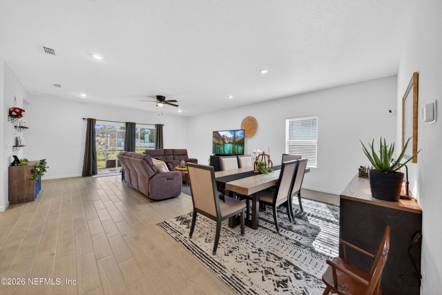 Furnished interior view inside a new home in , Jacksonville (Image 4).