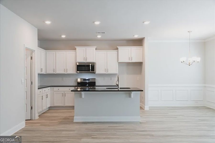 Furnished interior view inside a new home in Oakview Estates, Macon (Image 6). Furnished interior view inside a new home in Oakview Estates, Macon (Image 6).