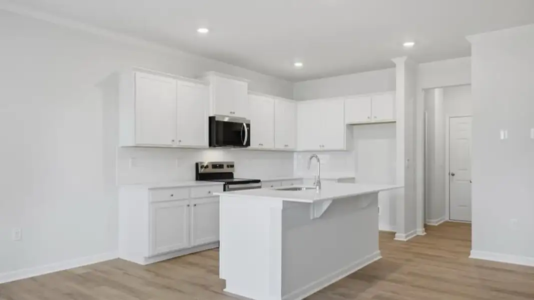Furnished interior view inside a new home in Hughes Court, Dawsonville (Image 5).