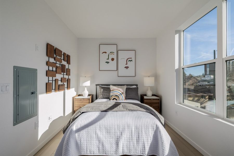 Furnished interior view inside a new home in The Scene at Sloan's Lake, Denver (Image 14).