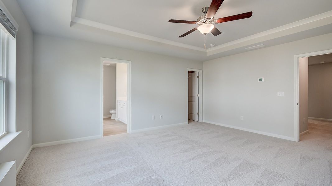 Furnished interior view inside a new home in Bowers Farm Townhomes, McDonough (Image 18).