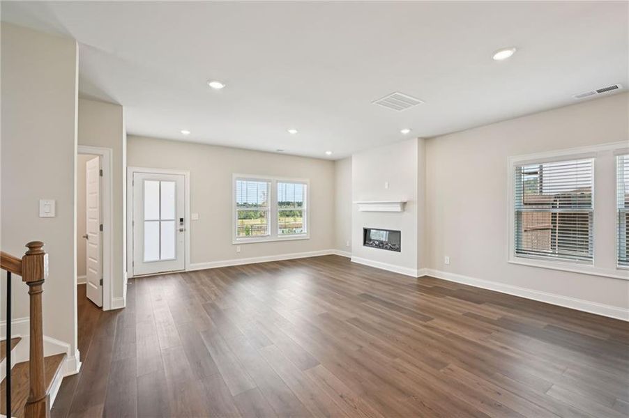 Spacious, unfurnished interior of a new home in Hemingway - Cottage Series, Cumming (Image 34).