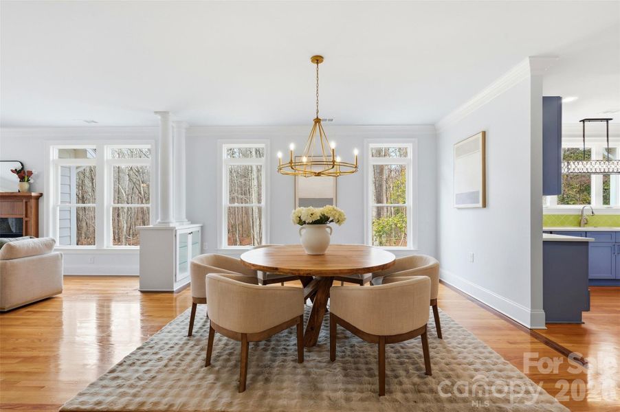 Furnished interior view inside a new home in , Rock Hill (Image 39).