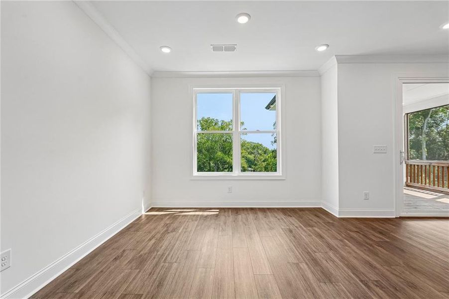 Spacious, unfurnished interior of a new home in Millcroft Townhomes, Buford (Image 44).
