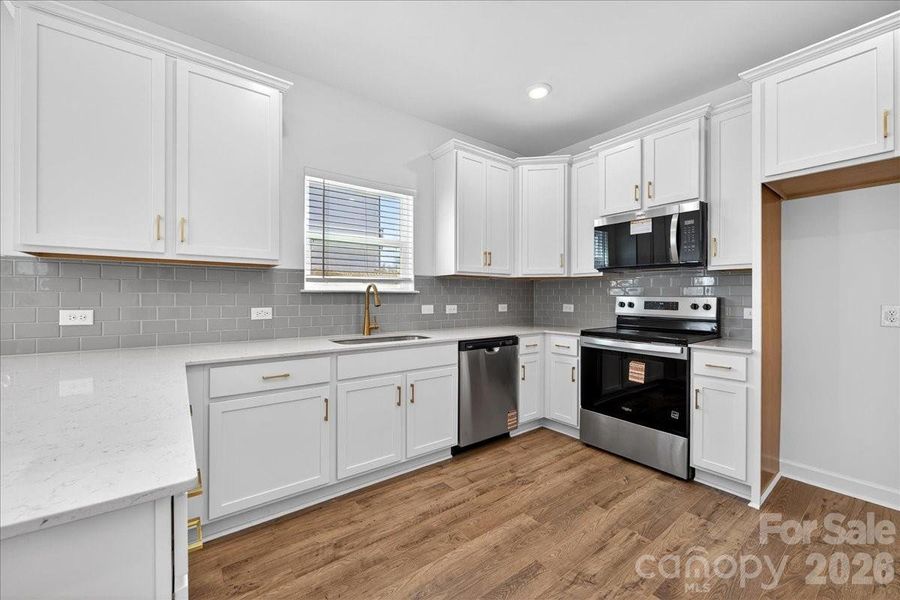 Furnished interior view inside a new home in , Charlotte (Image 8). Furnished interior view inside a new home in , Charlotte (Image 8).