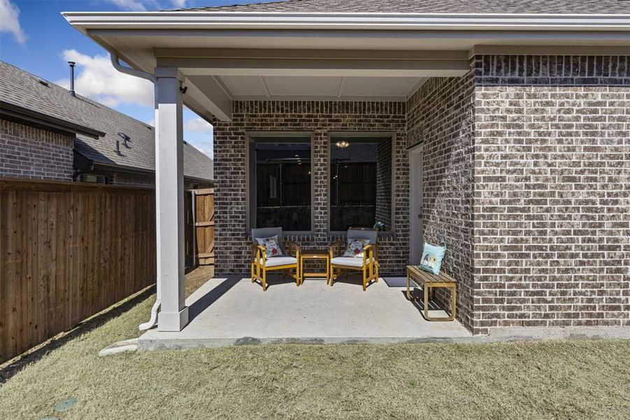 View of patio / terrace with fence