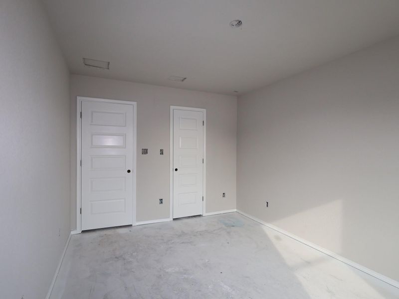 In-progress construction of a new home in Carillon, Manor, TX (Image 17).