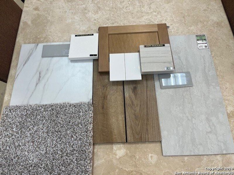 Sample of building materials used in homes in Bonita Vista, Pleasanton (Image 30). Sample of building materials used in homes in Bonita Vista, Pleasanton (Image 30).