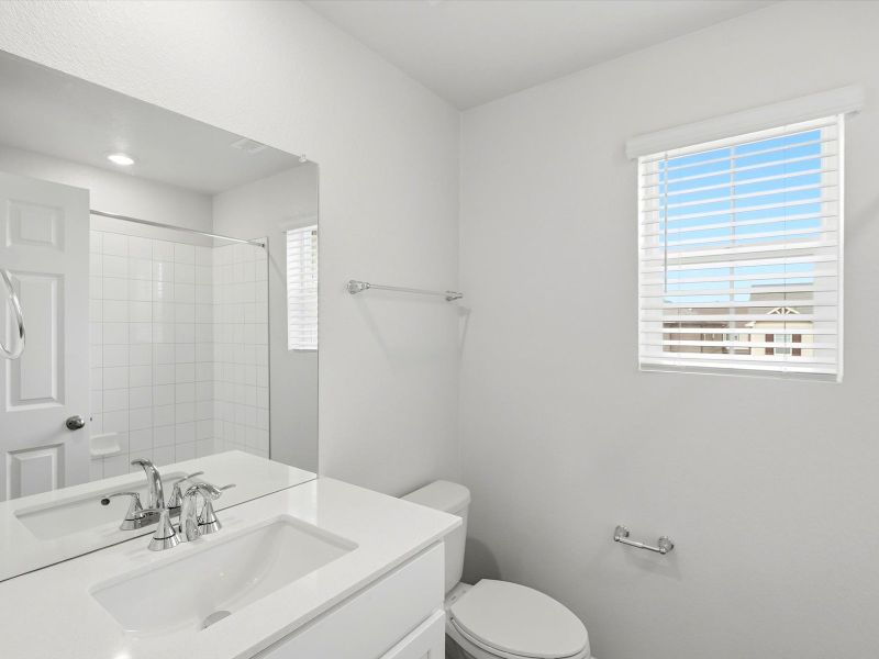 Furnished interior view inside a new home in Revere at Johnstown, Johnstown (Image 8).