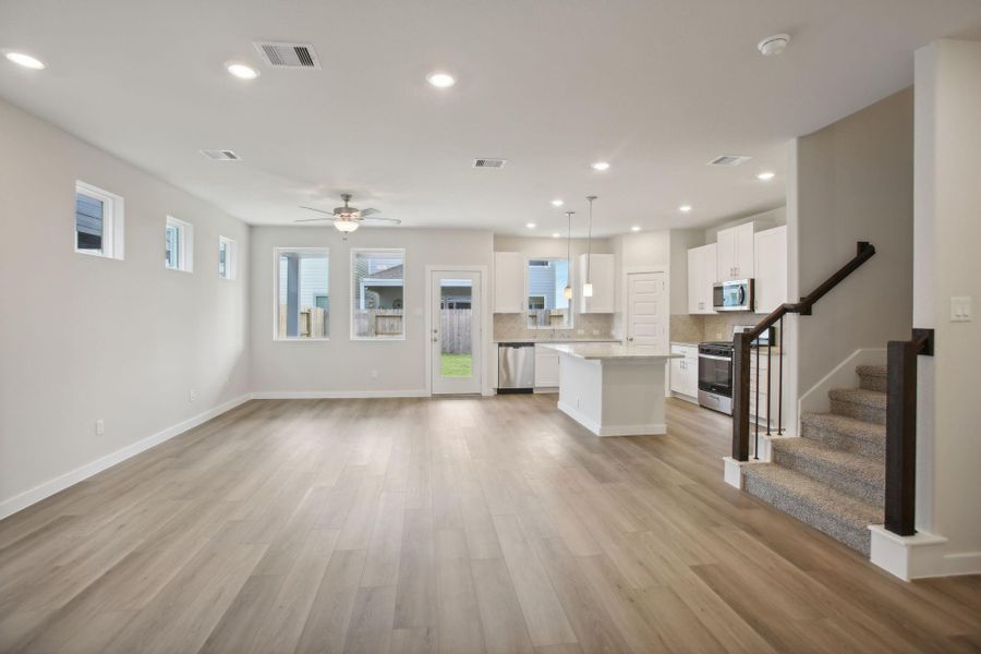 Photo is not of the actual home, but is an inspirational photo of builder’s model home and may depict options, furnishings, and/or decorator features that are not included