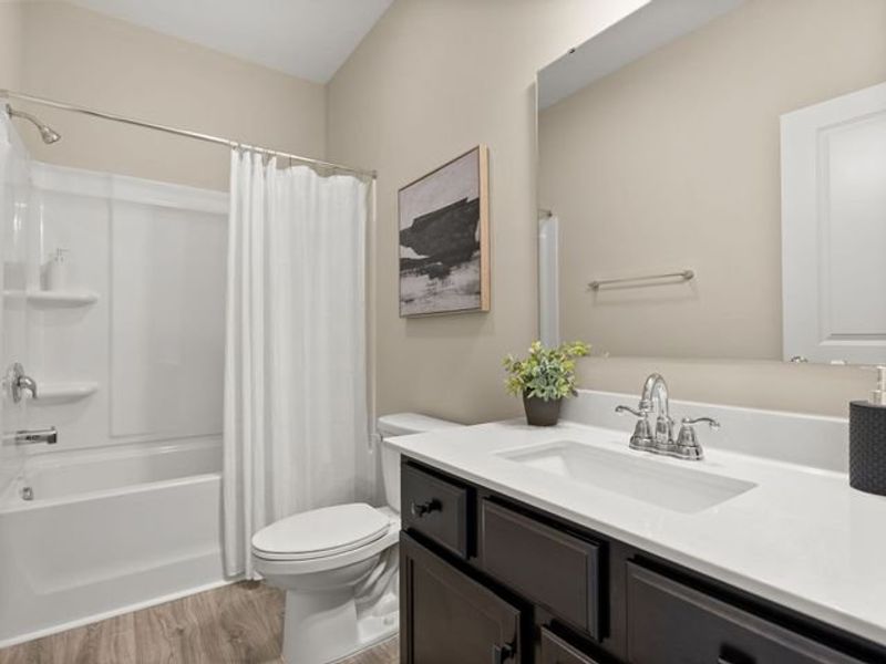 Representative furnished interior of a home built from the Grace by True Homes in Edgewater - Cottage Greens, Lancaster (Image 11).