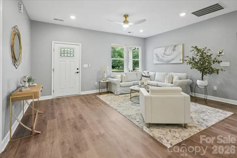 Furnished interior view inside a new home in , Statesville (Image 6).