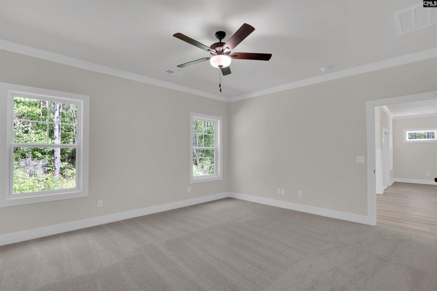 Spacious, unfurnished interior of a new home in Rolling Hills, Prosperity (Image 32).