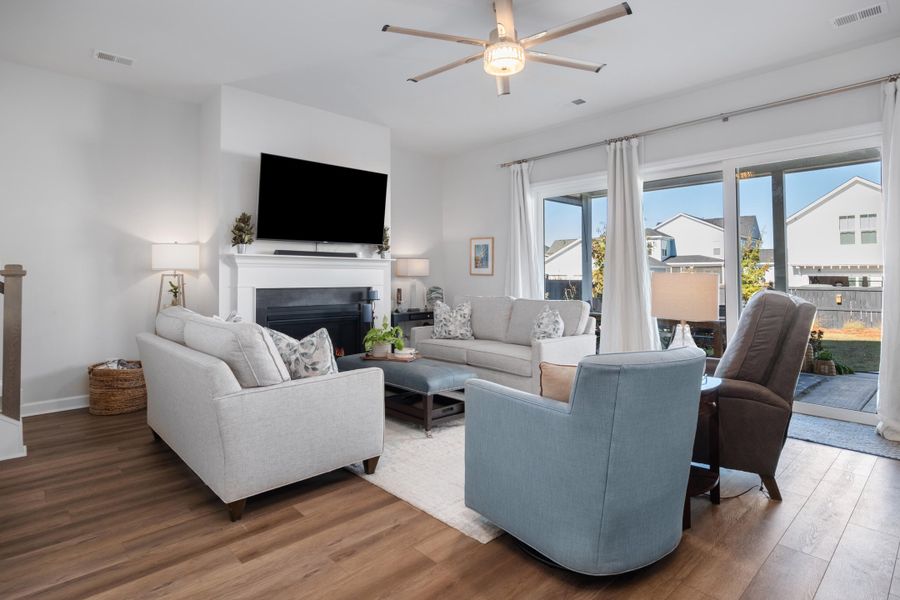 Furnished interior view inside a new home in Midtown at Nexton, Summerville (Image 14). Furnished interior view inside a new home in Midtown at Nexton, Summerville (Image 14).