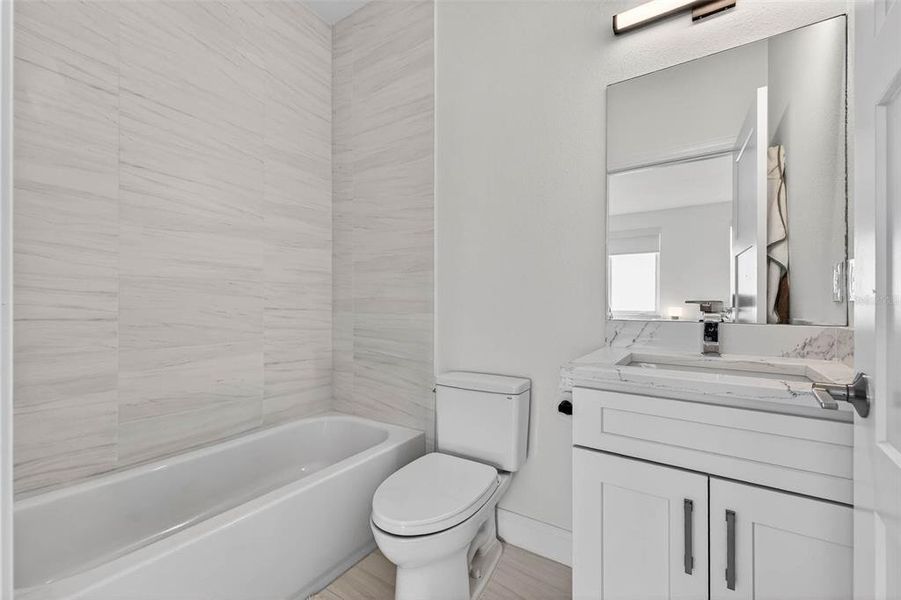 Furnished interior view inside a new home in , Tampa (Image 28).