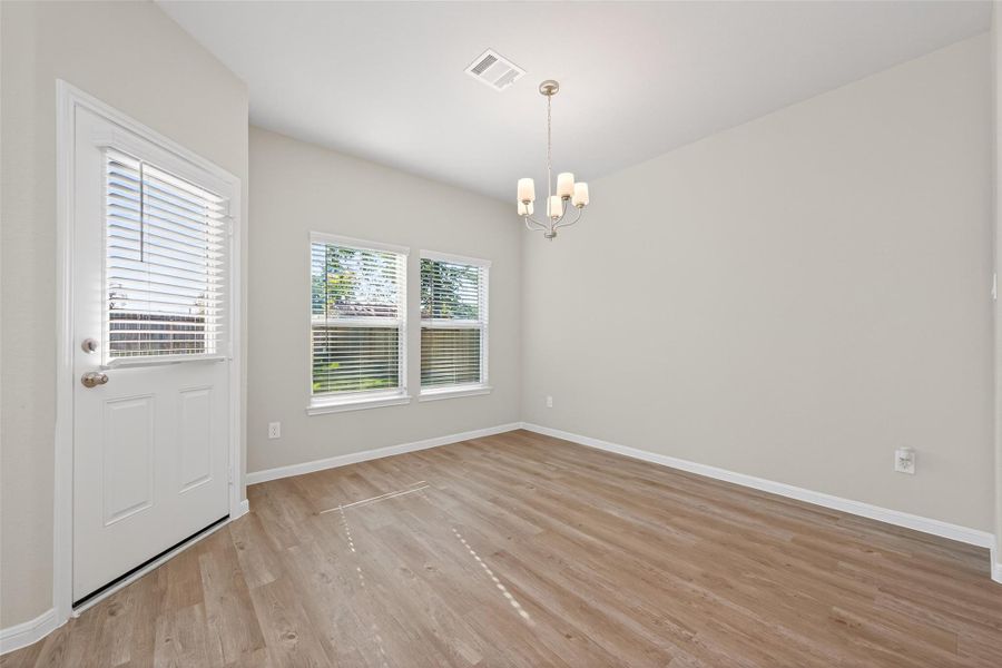 Spacious, unfurnished interior of a new home in Woodland Lakes, Huffman (Image 37). Spacious, unfurnished interior of a new home in Woodland Lakes, Huffman (Image 37).