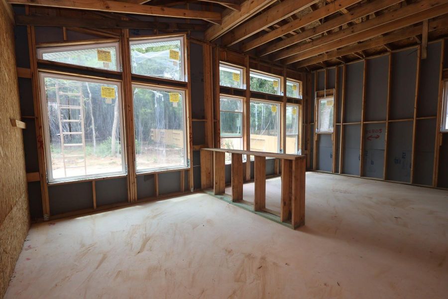 In-progress construction of a new home in , Montgomery, TX (Image 15).