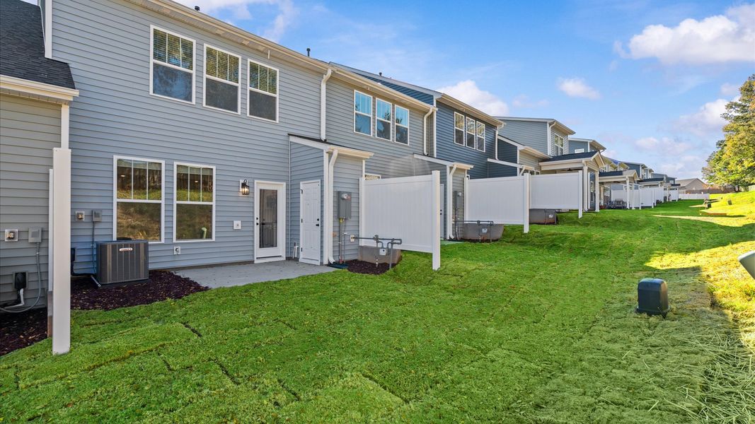 Elegant exterior with eye-catching curb appeal in a first-class DRB Homes community