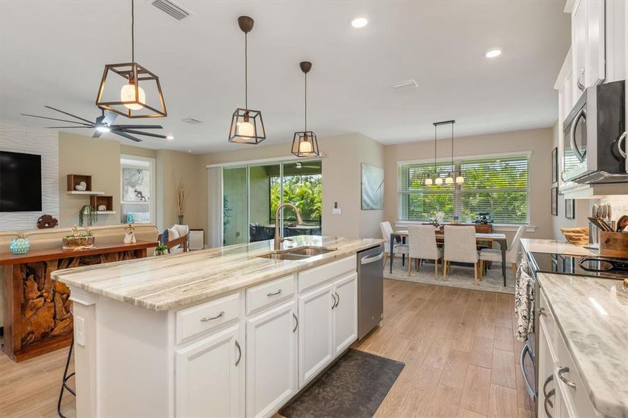 Furnished interior view inside a new home in , Punta Gorda (Image 26).