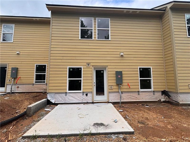 In-progress construction of a new home in Leydenview, Mableton, GA (Image 20).