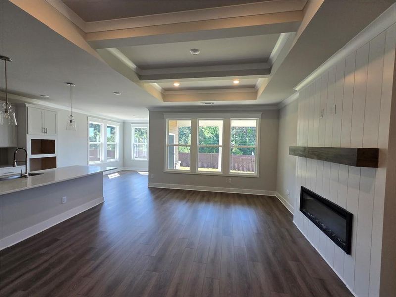 Spacious, unfurnished interior of a new home in Pinecrest Ridge, Dacula (Image 19).