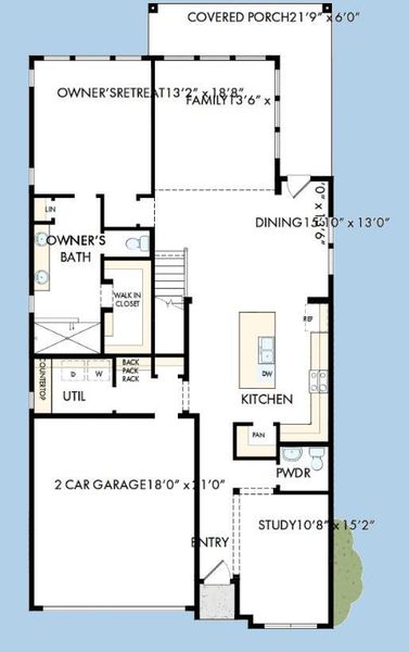 The success of a floor plan is the way you can move through it…You’ll be amazed at how well this home lives…We call it traffic patterns.