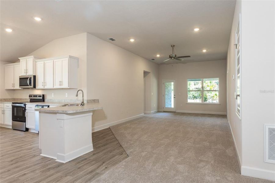 Furnished interior view inside a new home in , Palm Coast (Image 3).
