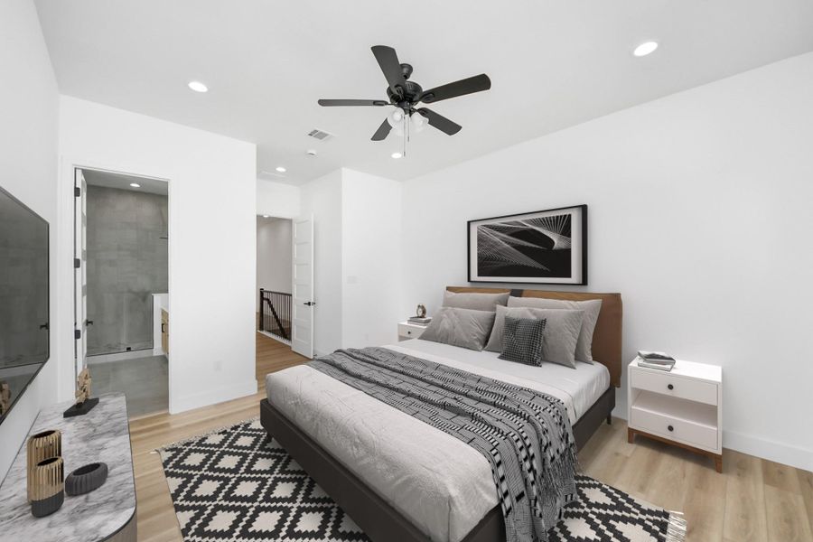 Primary bedroom. Primary bedroom.