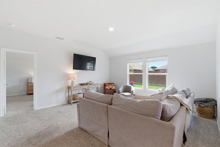 Furnished interior view inside a new home in Sculptor's Park, Springtown (Image 15).