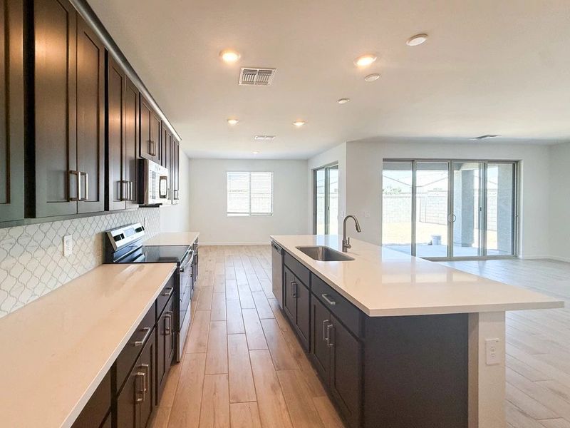 Kitchen and dining