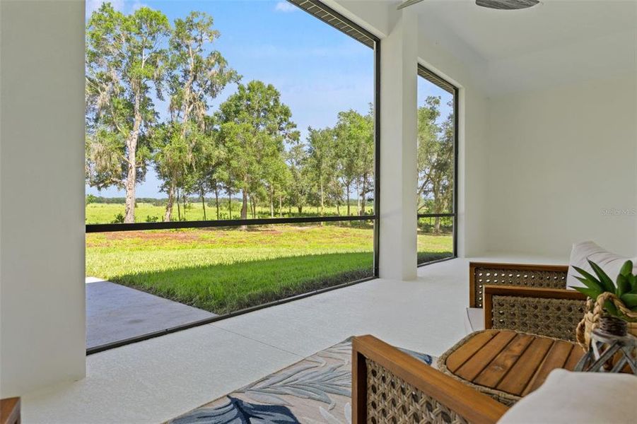 Exterior details and patio area of a home in , Lecanto (Image 4).