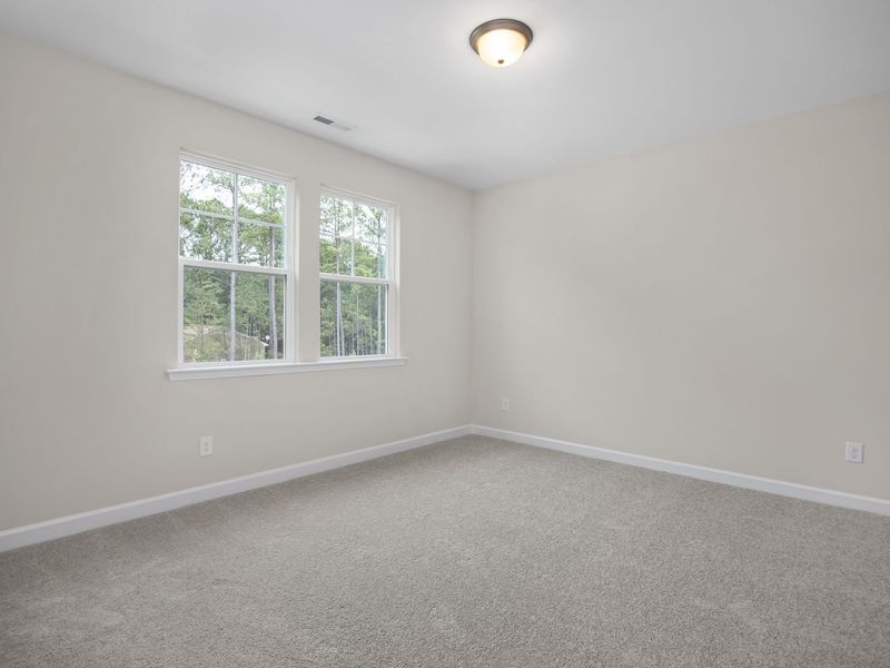 Representative unfurnished interior of a home built from the The Beech by Davidson Homes LLC in Wendell Ridge, Wendell (Image 37).