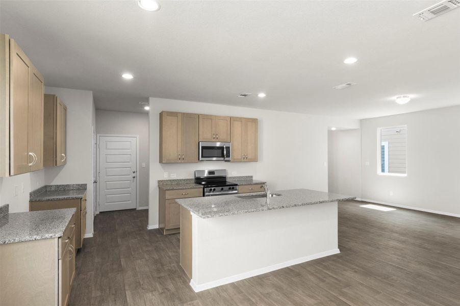 Furnished interior view inside a new home in Edgebrooke, Pflugerville (Image 15). Furnished interior view inside a new home in Edgebrooke, Pflugerville (Image 15).