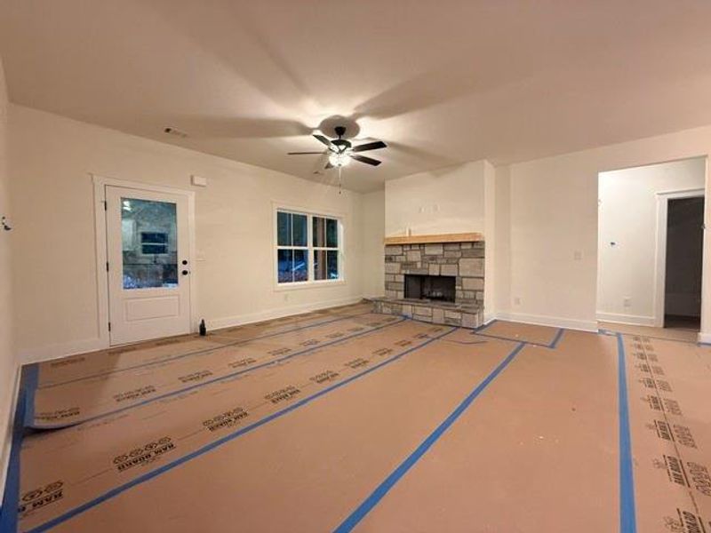 In-progress construction of a new home in , Dallas, GA (Image 12). In-progress construction of a new home in , Dallas, GA (Image 12).