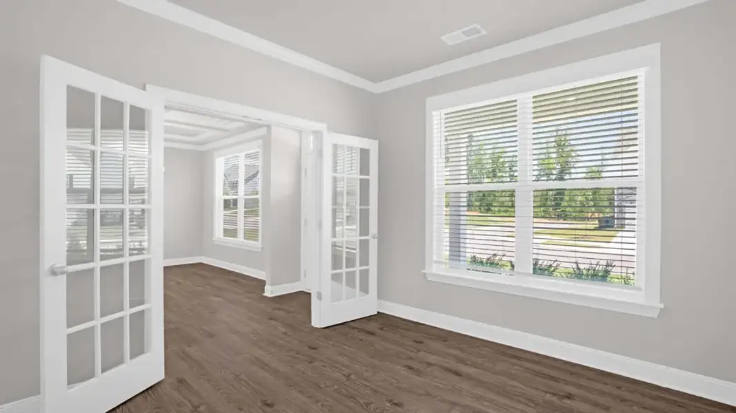 Spacious, unfurnished interior of a new home in The Estates Park, Apex (Image 17).