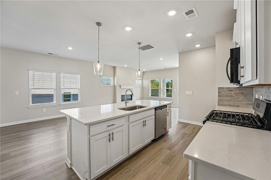 Furnished interior view inside a new home in Hemingway - Reserve Series, Cumming (Image 37).