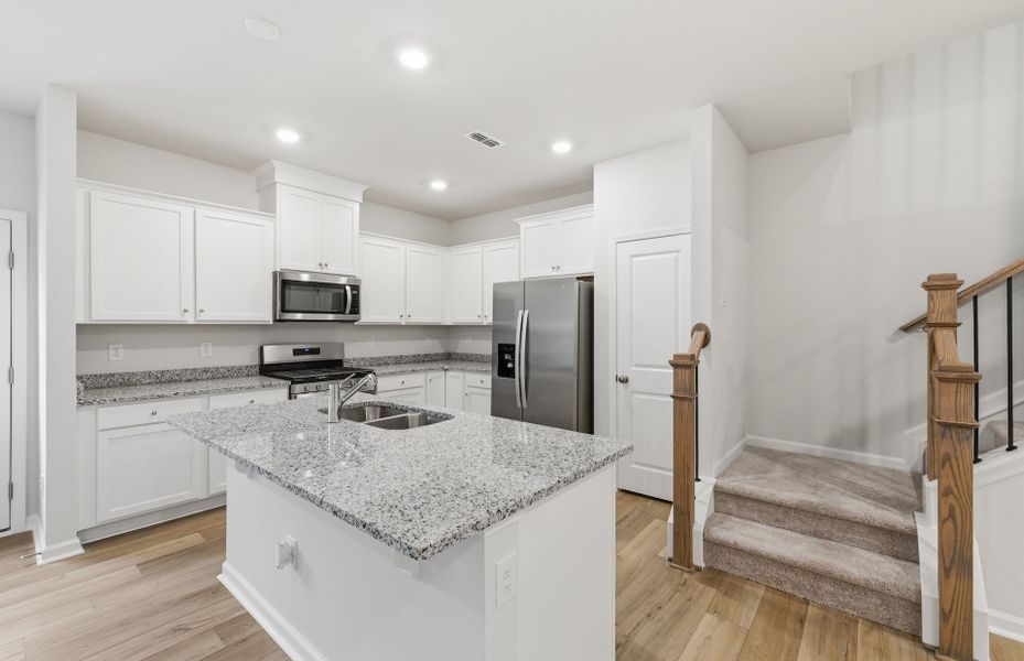 Furnished interior view inside a new home in Flemingfield, Greensboro (Image 31).