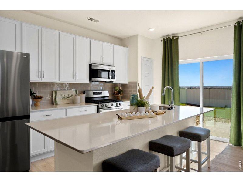 Furnished interior view inside a new home in Granary, Johnstown (Image 7).
