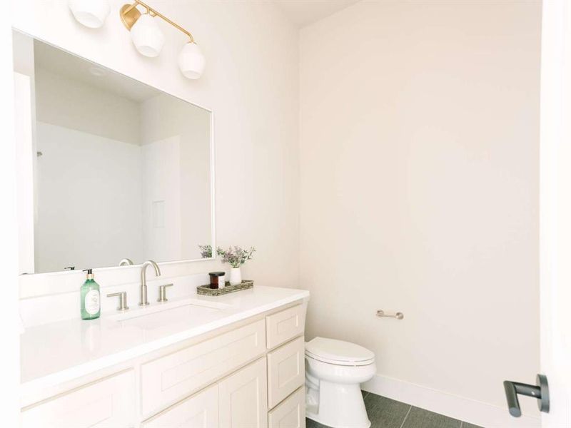 Furnished interior view inside a new home in , Aledo (Image 7).