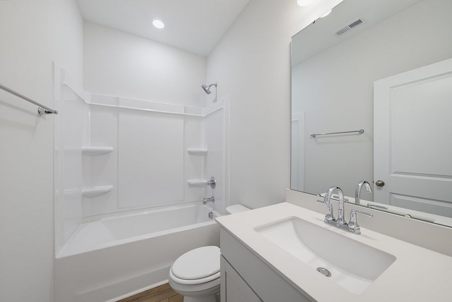 Furnished interior view inside a new home in Sweetbrier, Durham (Image 13).