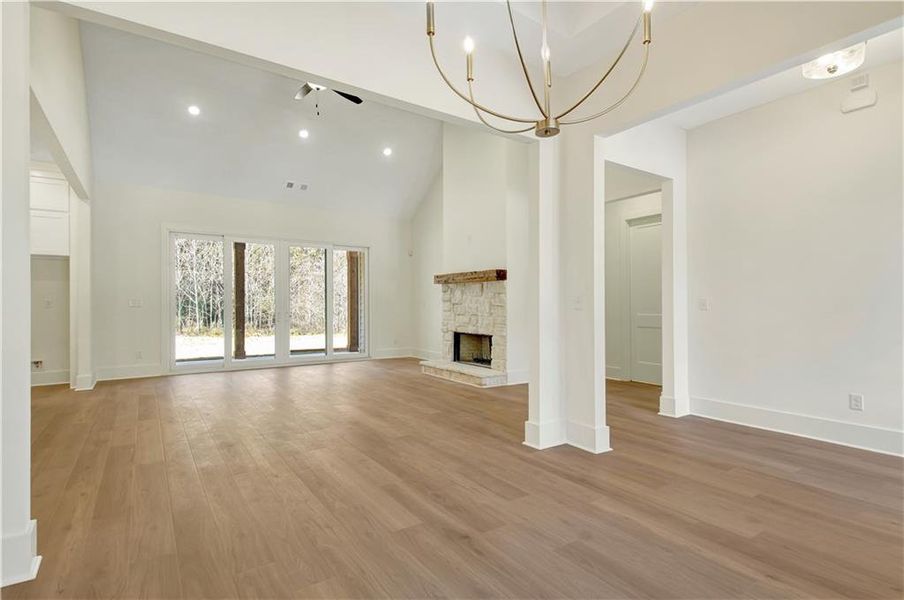 Spacious, unfurnished interior of a new home in , Luthersville (Image 18).