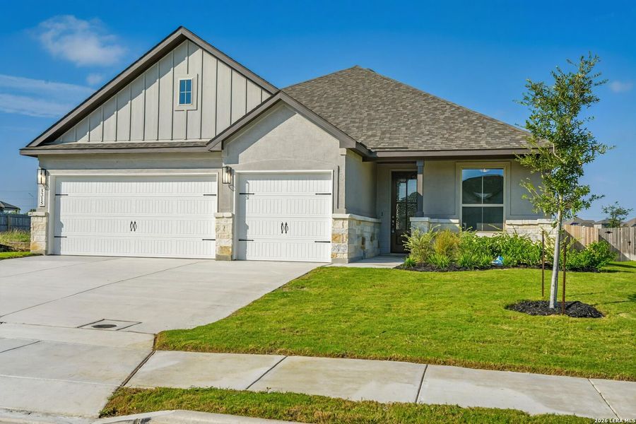 Front exterior of a new home in , Marion, TX, highlighting curb appeal (Image 2). Front exterior of a new home in , Marion, TX, highlighting curb appeal (Image 2).