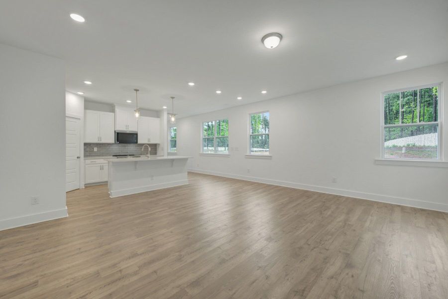 Spacious, unfurnished interior of a new home in Ashmore Townes, Garner (Image 10). Spacious, unfurnished interior of a new home in Ashmore Townes, Garner (Image 10).