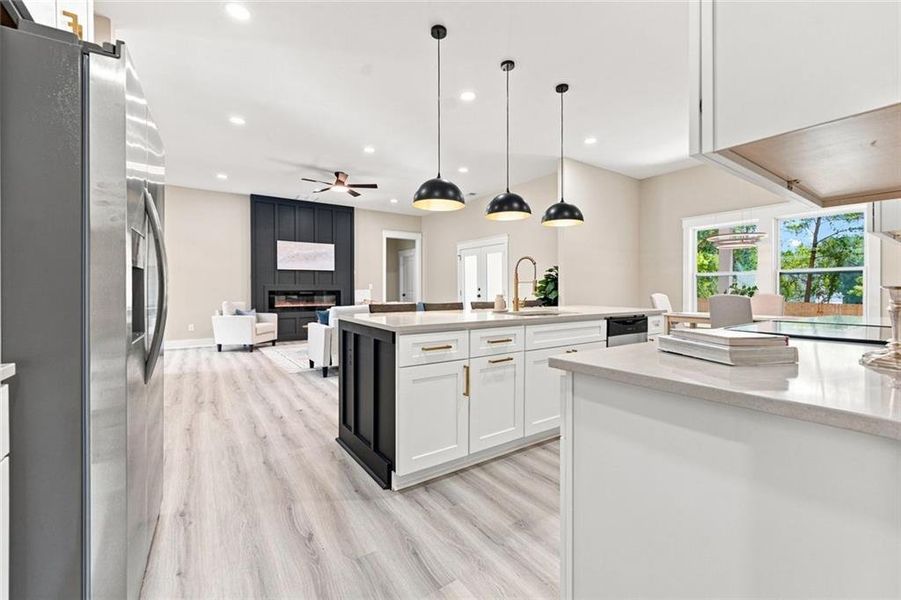 Furnished interior view inside a new home in , Douglasville (Image 34).